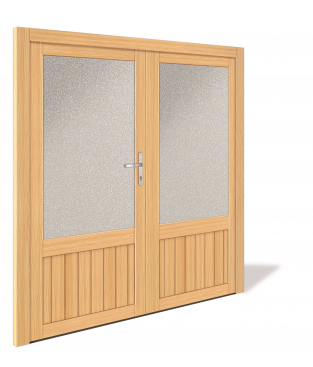 Porte 2 vantaux BOIS R526-2K