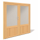 Porte 2 vantaux BOIS R526-2K