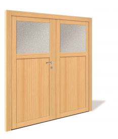 Porte 2 vantaux BOIS ++ R517-2E