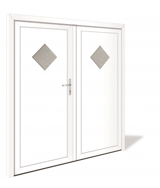 Porte 2 vantaux PVC R511-2 K 