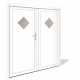 Porte 2 vantaux PVC R511-2 K 